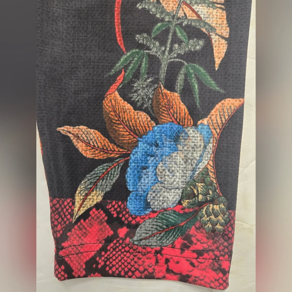 Pam and Gela‎ Floral Track Pants SZ LARGE NEW - Picture 10 of 12